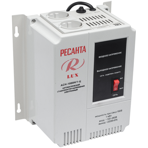 Стабилизатор напряжения Ресанта АСН-1 000 Н/1-Ц Lux