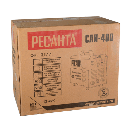 Сварочный инвертор Ресанта САИ 400