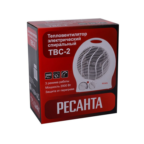 Тепловентилятор Ресанта ТВС-2 (2 кВт)