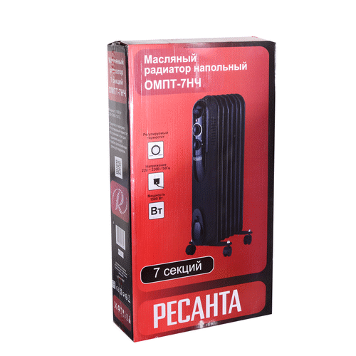 Масляный радиатор Ресанта ОМПТ- 7НЧ