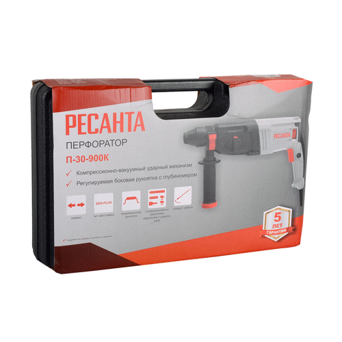 Перфоратор Ресанта П-30-900К