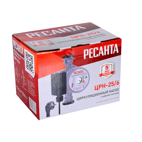 Насос циркуляционный Ресанта ЦРН-25/6