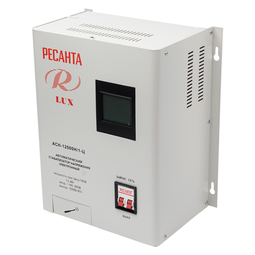 Стабилизатор напряжения Ресанта АСН-12000 Н/1-Ц Lux