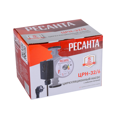 Насос циркуляционный Ресанта ЦРН-32/6