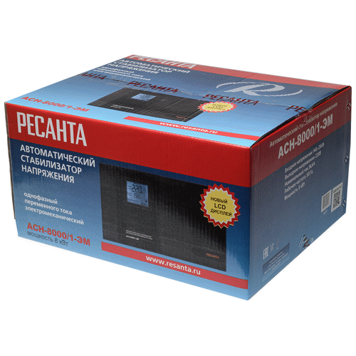 Стабилизатор напряжения Ресанта АСН-8000 /1-ЭМ
