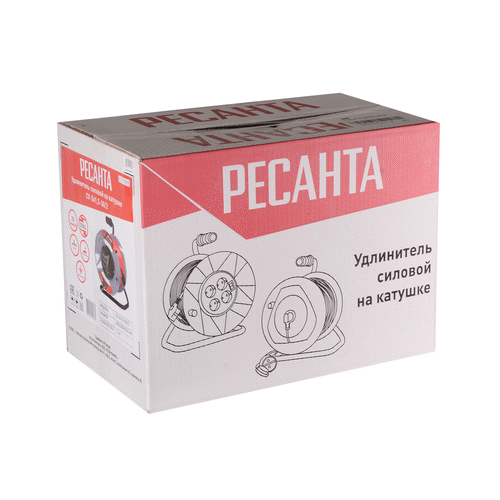 Удлинитель силовой Ресанта СУ-3х1,5-30/2