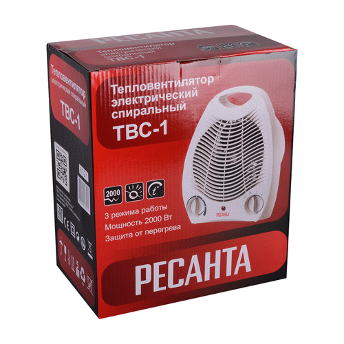 Тепловентилятор Ресанта ТВС-1 (2 кВт)