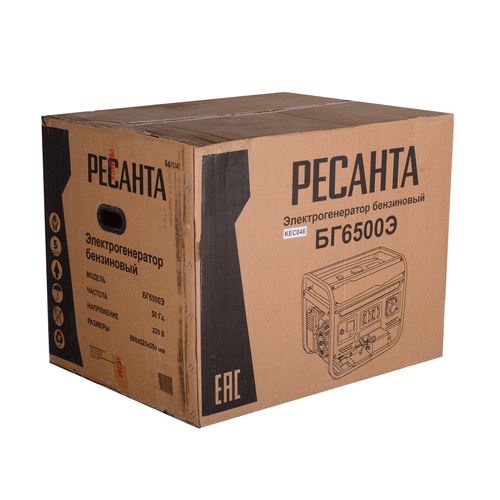Бензиновый генератор Ресанта БГ 6500 Э