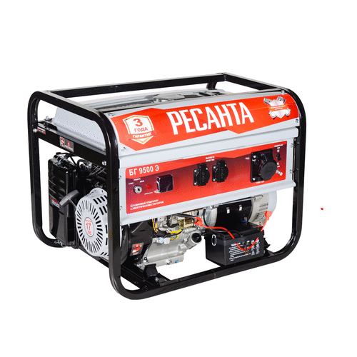 Бензиновый генератор Ресанта БГ 9500 Э