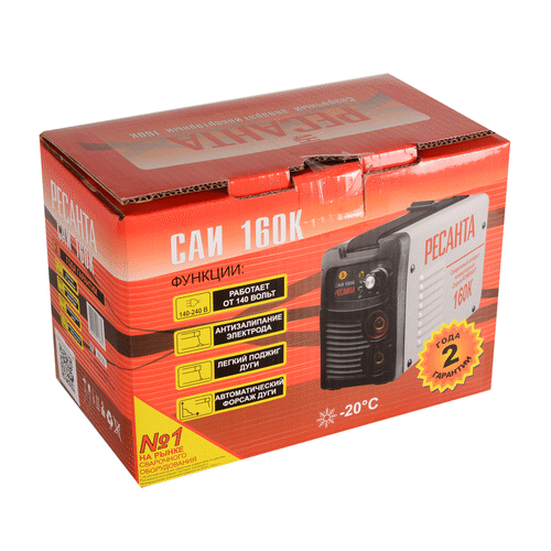 Сварочный инвертор Ресанта САИ 160К