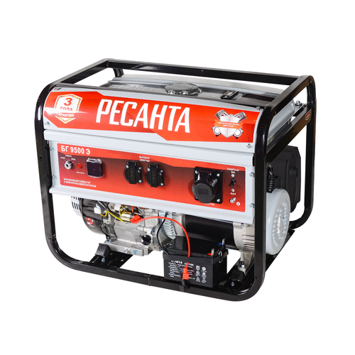 Бензиновый генератор Ресанта БГ 9500 Э