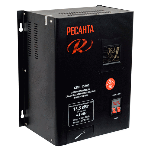 Стабилизатор напряжения Ресанта СПН-13500