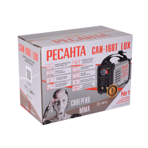 Сварочный инвертор Ресанта САИ-160Т LUX