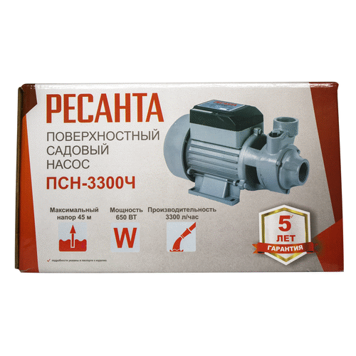 Насос поверхностный Ресанта ПСН-3300Ч