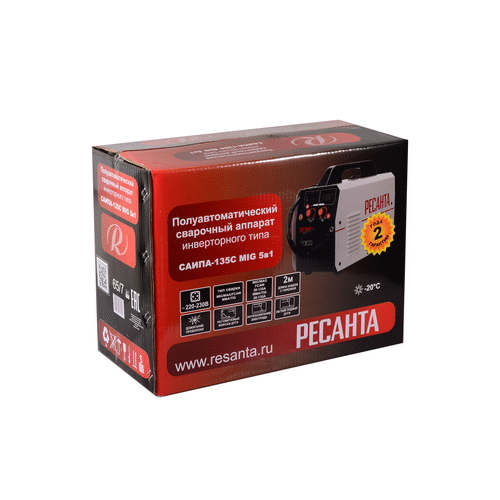 Полуавтомат сварочный Ресанта САИПА-135