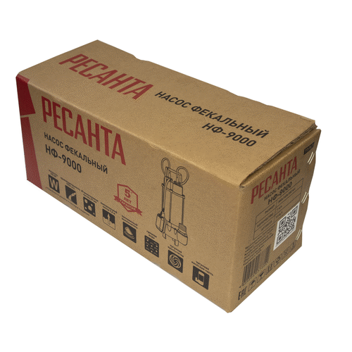 Фекальный насос Ресанта НФ-9000
