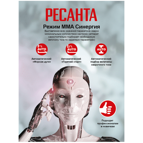 Сварочный инвертор Ресанта САИ-160Т LUX