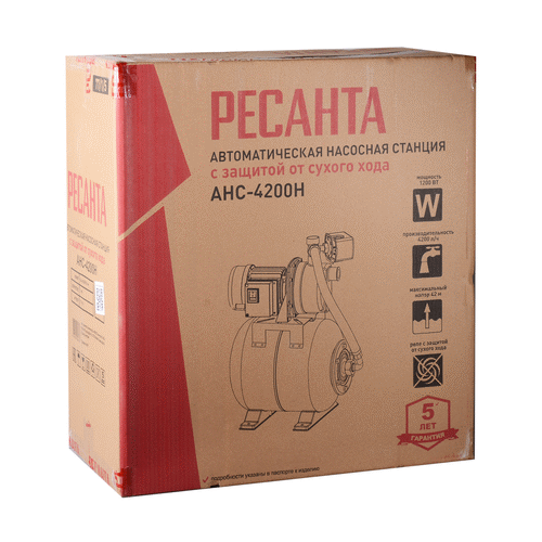 Насосная станция Ресанта АНС-4200Н