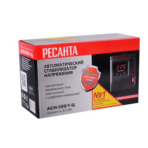 Стабилизатор напряжения Ресанта АСН-500/1-Ц