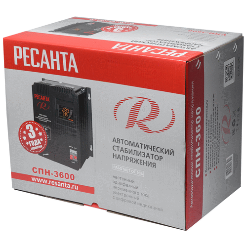 Стабилизатор напряжения Ресанта СПН-3600