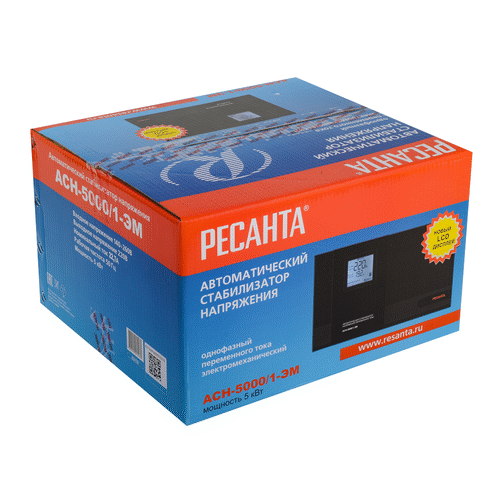 Стабилизатор напряжения Ресанта АСН-5000 /1-ЭМ