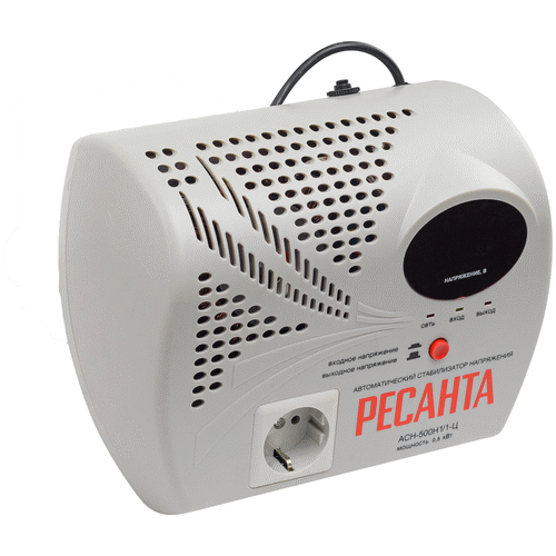 Стабилизатор напряжения Ресанта АСН - 500 Н/1-Ц