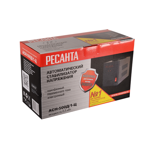 Стабилизатор напряжения Ресанта АСН- 500Д/1-Ц
