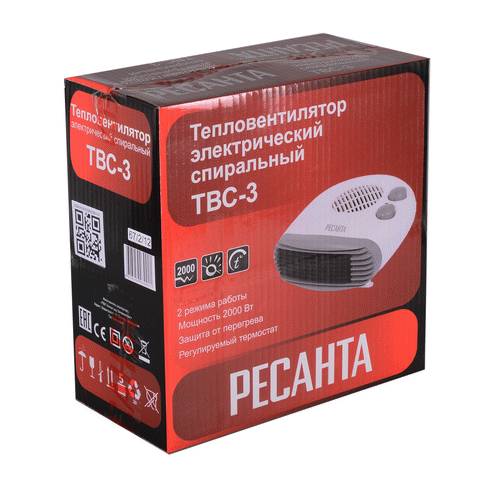 Тепловентилятор Ресанта ТВС-3