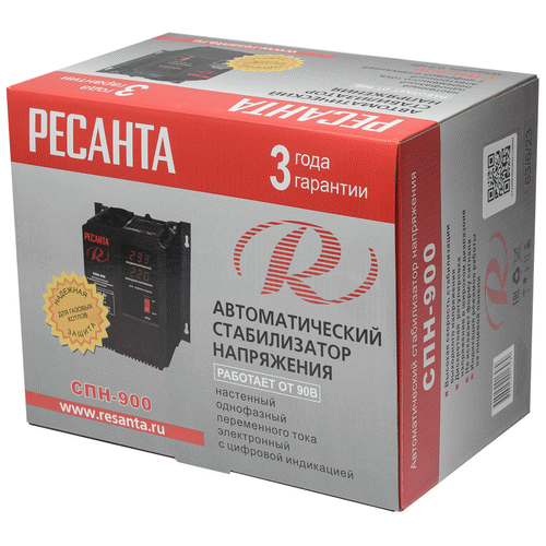 Стабилизатор напряжения Ресанта СПН-900