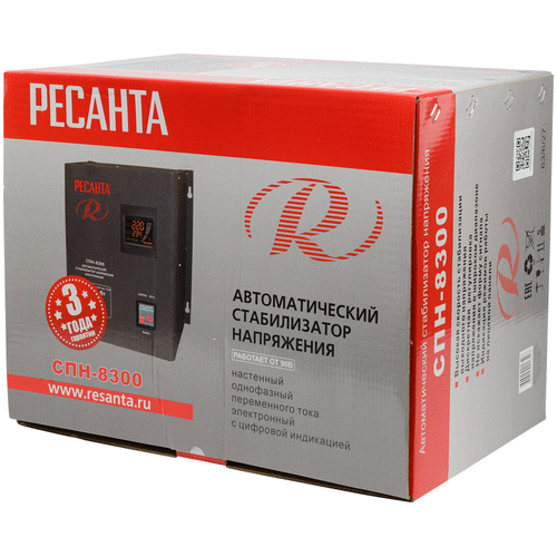 Стабилизатор напряжения Ресанта СПН-8300