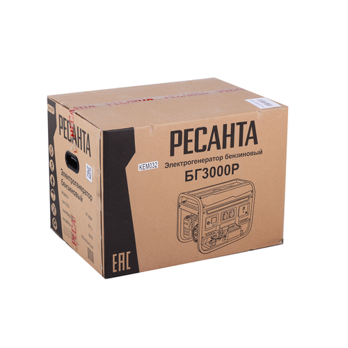 Бензиновый генератор Ресанта БГ 3000 Р