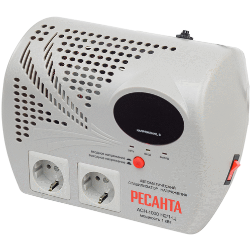 Стабилизатор напряжения Ресанта АСН-1 000 Н2/1-Ц