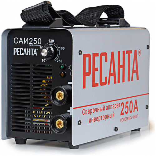 Сварочный инвертор Ресанта САИ 250 в кейсе