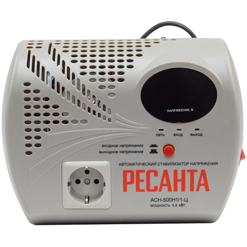 Стабилизатор напряжения Ресанта АСН - 500 Н/1-Ц