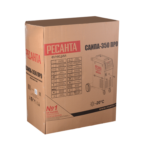 Полуавтомат сварочный Ресанта САИПА-350 ПРО (MIG/MAG)