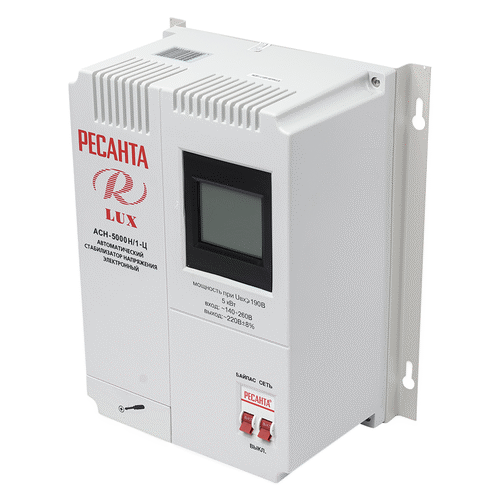 Стабилизатор напряжения Ресанта АСН-5000 Н/1-Ц Lux