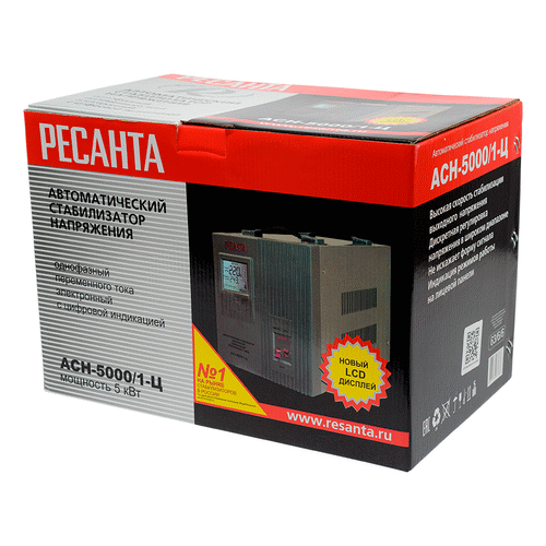 Стабилизатор напряжения Ресанта АСН-5000/1-Ц
