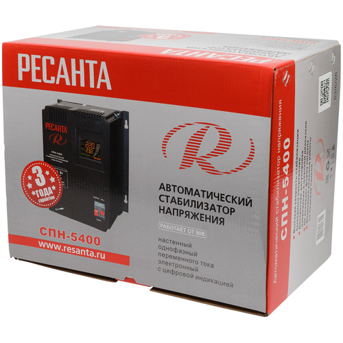 Стабилизатор напряжения Ресанта СПН-5400