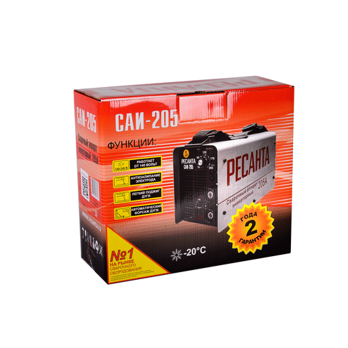 Сварочный инвертор Ресанта САИ 205