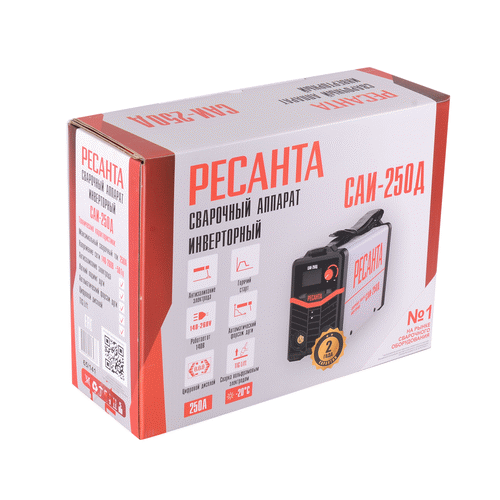 Сварочный инвертор Ресанта САИ-250Д