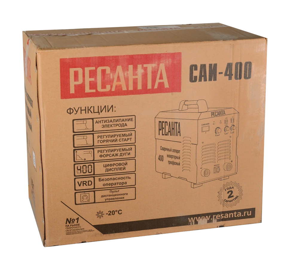 Сварочный инвертор Ресанта САИ 400