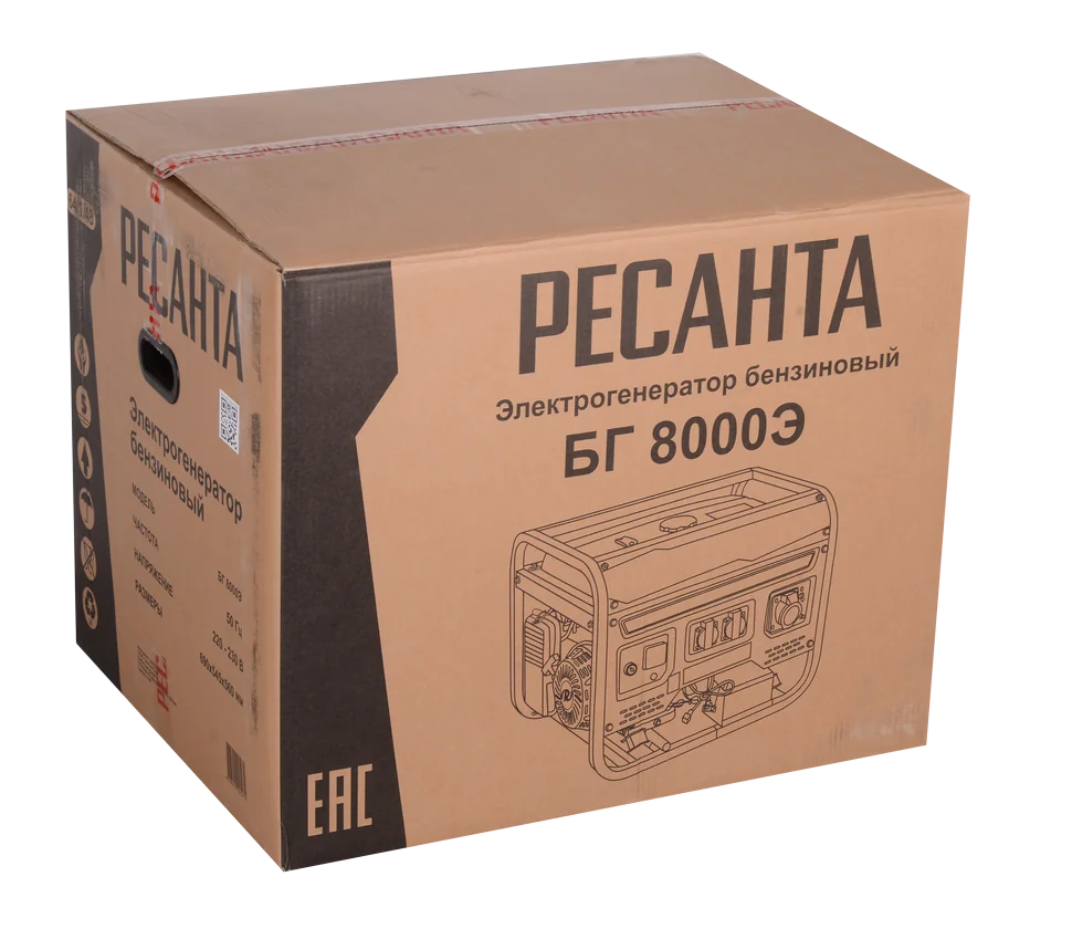 Бензиновый генератор Ресанта БГ 8000 Э