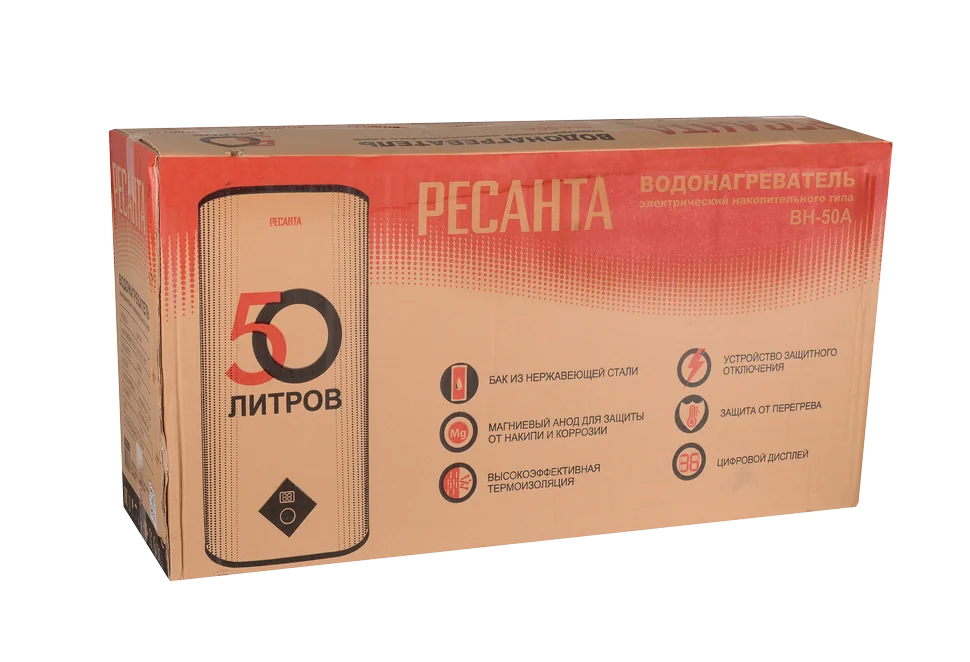 Водонагреватель накопительного типа Ресанта ВН-50А
