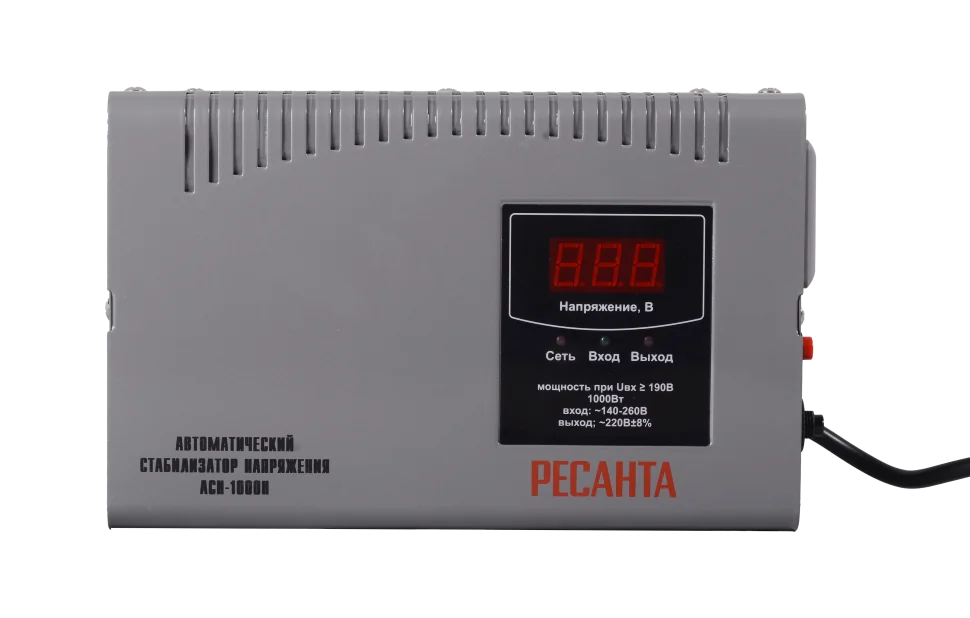Стабилизатор напряжения Ресанта АСН-1000 Н