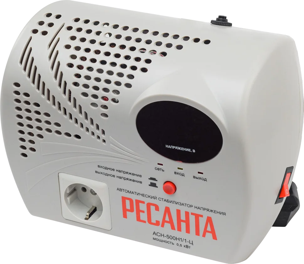 Стабилизатор напряжения Ресанта АСН - 500 Н/1-Ц