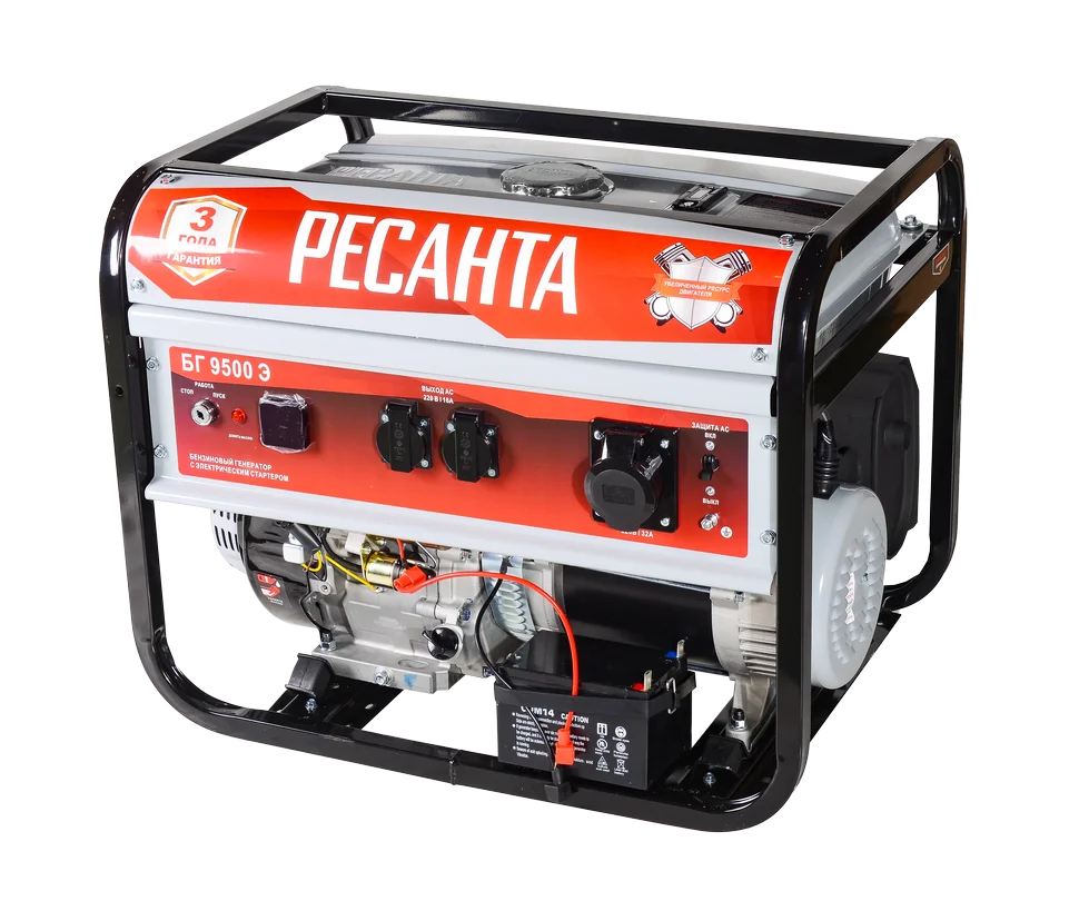 Бензиновый генератор Ресанта БГ 9500 Э
