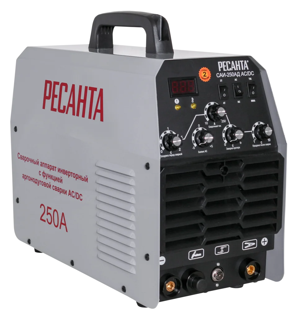 Сварочный инвертор Ресанта САИ- 250АД AC/DC