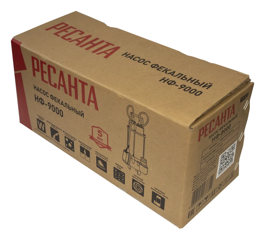 Фекальный насос Ресанта НФ-9000