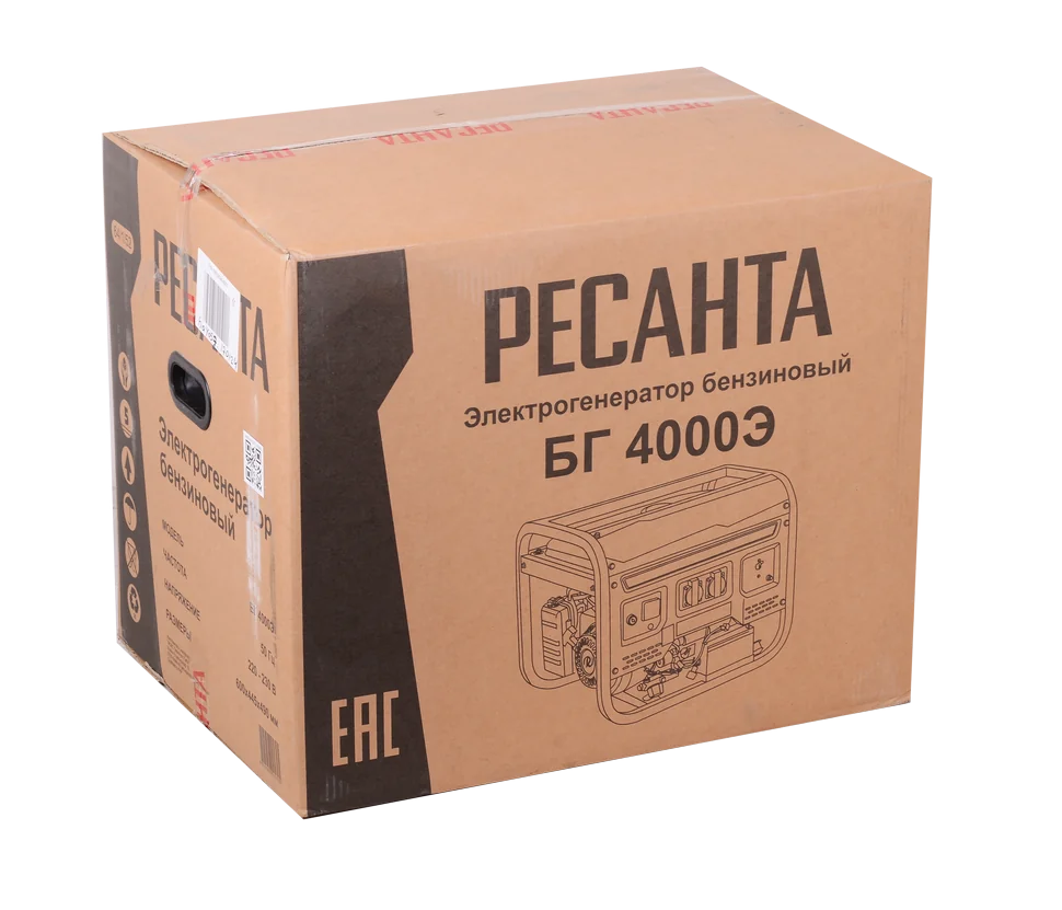 Бензиновый генератор Ресанта БГ 4000 Э
