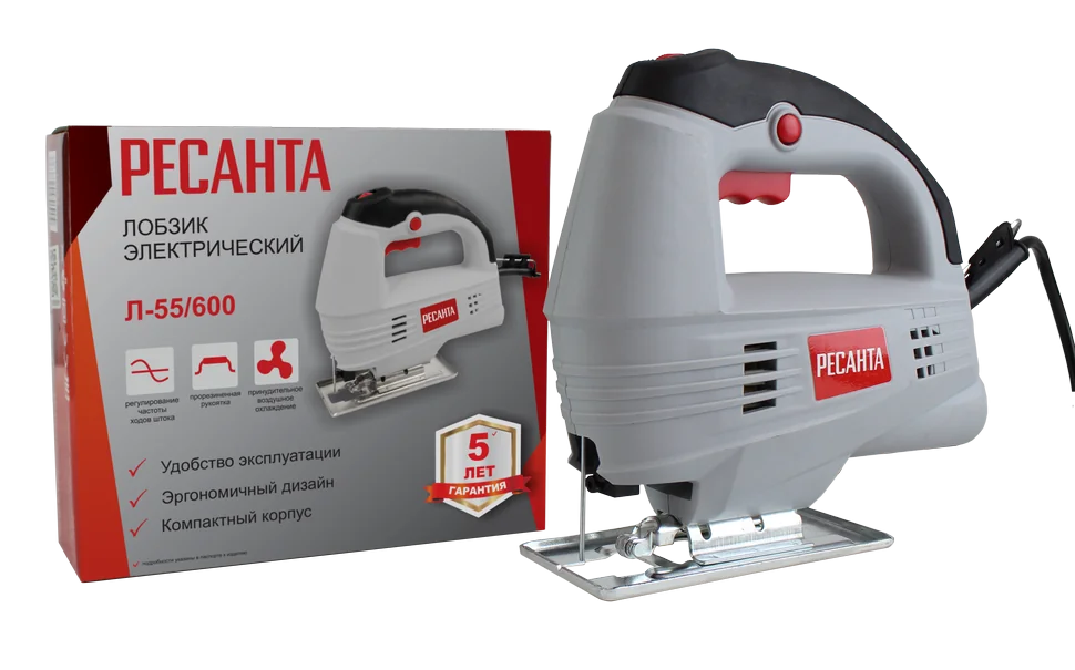 Электрический лобзик Ресанта Л-55/600